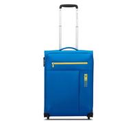RONCATO LITE SOFT Trolley Cabine 55 x 40 x 20 cm | Valise à bagages à main ultra légère, fermeture TSA, bleu cobalt, 2 ruote, Bagage à main