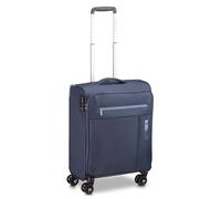 RONCATO LITE SOFT Trolley Cabine 55 x 40 x 20 cm | Valise à bagages à main ultra légère, fermeture TSA, bleu marine, 4 ruote, Bagage à main