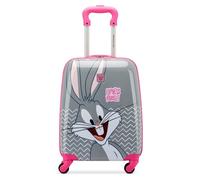RONCATO Valise Trolley Looney Tunes Bugs Bunny Gris - Bagage Trolley pour Enfants de 2 à 5 Ans - Taille 44x31x20
