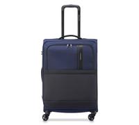 RONCATO METROPOLITAN Valise souple Trolley extensible avec fermeture éclair et système de fermeture TSA, bleu nuit, Media