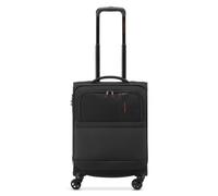 Roncato Metropolitan 4 roulettes Trolley de cabine 55 cm avec soufflet d'extension noir