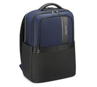 RONCATO Metropolitan Sac à dos pour ordinateur avec poche porte-tablette, sac à dos multifonction avec compartiments et poches de différentes tailles, bleu nuit, 15.6''