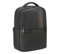 RONCATO Metropolitan Sac à dos pour ordinateur avec poche porte-tablette, sac à dos multifonction avec compartiments et poches de différentes tailles, Noir, 15.6''