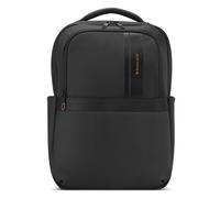RONCATO Metropolitan Sac à dos pour ordinateur avec poche porte-tablette, sac à dos multifonction avec compartiments et poches de différentes tailles, Noir, 15.6''