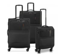Roncato Metropolitan Travel Set De Valises (grande, Moyenne, Cabine) - Noir