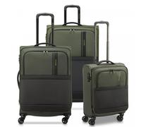 Roncato Metropolitan Travel Set De Valises (grande, Moyenne, Cabine) - Vert Militaire