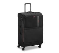 RONCATO METROPOLITAN Valise souple Trolley extensible avec fermeture éclair et système de fermeture TSA, Noir , Grande