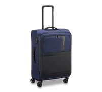 RONCATO METROPOLITAN Valise souple Trolley extensible avec fermeture éclair et système de fermeture TSA, bleu nuit, Media