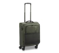 RONCATO METROPOLITAN Valise Trolley Cabine 55 x 40 x 20/25 cm, extensible avec fermeture éclair et système de fermeture TSA - Vert armée, vert militaire, Cabina