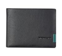 Roncato Monaco Porte-monnaie Protection RFID Cuir véritable 9.5 cm noir