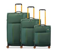 Roncato Move 4 roulettes Set de valises 3 pièces avec soufflet d'extension vert