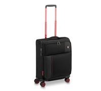 RONCATO Move Bagages à Main, Extensible avec Fermeture éclair, 4 Roues, Noir fumé, Cabine