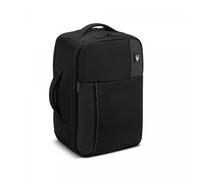 Roncato Move Ryanair Sac à Dos De Voyage Avec Compartiment Pour Ordinateur 14equot; - 40x25x20 Cm - Noir De Fumée