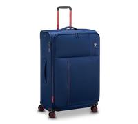 RONCATO MOVE Valise Grande Taille Souple Extensible - 75x51x30/33 cm - 4 Roues Pivotantes - Léger et Résistant - Bagage de Voyage - Bleu Outremer, Bleu Outremer, Grande, Casual