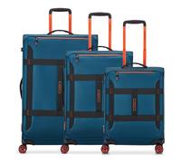 Roncato Norway 4 roues Set de valises 3 pièces avec soufflet d'extension bleu