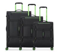 Roncato Norway 4 roues Set de valises 3 pièces avec soufflet d'extension noir