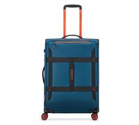 Roncato Norway 4 roues Valise cabine 64 cm avec soufflet d'extension bleu