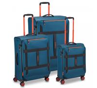 Roncato Norway Set De Valises (grande, Moyenne, Cabine) - Bleu Denim