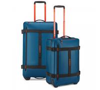 Roncato Norway Set De Valises (sac De Voyage à Roulettes, Sac De Voyage à Roulettes) - Bleu Denim