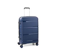 RONCATO R-Lite Valise Moyenne 66 cm Extensible - Bleu Nuit