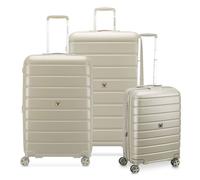 Roncato Relife 4 roulettes Set de valises 3 pièces avec soufflet d'extension beige