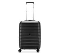 Roncato Relife 4 roulettes Trolley de cabine 55 cm avec soufflet d'extension noir