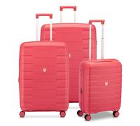 Roncato Skyline 2.0 4 roues Set de valises 3 pièces avec soufflet d'extension orange