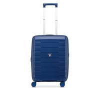 Roncato Skyline 2.0 4 roues Valise cabine 55 cm avec soufflet d'extension bleu