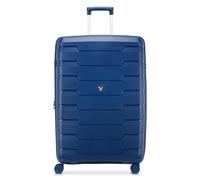 Roncato Skyline 2.0 4 roues Valise cabine 79 cm avec soufflet d'extension bleu