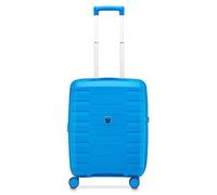 Roncato Skyline 2.0 4 roues Valise de cabine 55 cm avec soufflet d'extension bleu