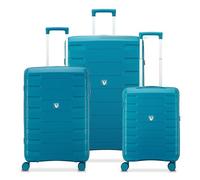 Roncato Skyline 2.0 Neon Set DE VALISES (Grande, Moyenne, Cabine) - Lagon Bleu