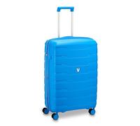 RONCATO SKYLINE 2.0 Trolley Lot de 4 roues extensible avec système de fermeture TSA, Sky Blue, Media