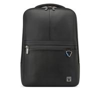 Roncato Trial Daypack Cuir véritable 42 cm Compartiment ordinateur noir