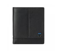 Roncato Trial DLX Porte-monnaie Protection RFID Cuir 9 cm noir