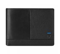 Roncato Trial DLX Porte-monnaie Protection RFID Cuir 9.5 cm noir