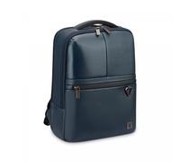 Roncato Trial Dlx Sac à Dos De Travail Avec Compartiment Pour Ordinateur 14equot; - 40.5x30x14 Cm - Bleu Marine
