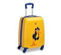 RONCATO Valise Trolley Looney Tunes Daffy Duck Papaye - Bagage Trolley pour Enfants de 6 à 10 Ans - Taille 50x36x20