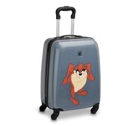 RONCATO Valise Trolley Looney Tunes Taz Anthracite - Bagage Trolley pour Enfants de 6 à 10 Ans - Taille 50x36x20