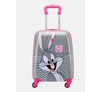 RONCATO Valise Trolley Looney Tunes Bugs Bunny Gris - Bagage Trolley pour Enfants de 2 à 5 Ans - Taille 44x31x20