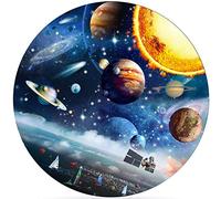 Rond 1000 Pièces Puzzle Circulaire pour Enfants et Adultes - Puzzles Classiques, Bricolage Décoration Cadeau (Planète)