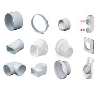 Rond Conduit Accessoires Connecteur Adaptateur Tuyau Hydroponics Ventilation