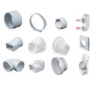 Rond Conduit Accessoires Connecteur Adaptateur Tuyau Hydroponics Ventilation
