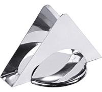 Rond de serviette, acier inoxydable 18/10, 12x8x7,5 cm, brillant