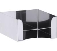 Rond de serviette, acier inoxydable, pour 25x25 ou 33x33 cm au choix, brillant : pour 33x33 Variante : pour 33x33