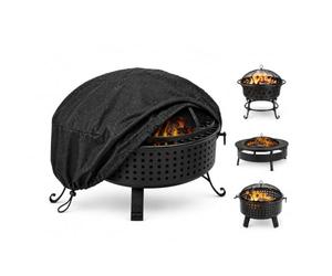 Rond Housse De Protection pour Braséros pour Bali Outdoors Bali Outdoors 32 inch Fire Pit Bowl 2019-2026, Oxford Couverture Ronde Imperméable pour Brasero