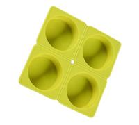 Rond Moule à Savonnette Artisanal en Silicone | Flexible et Antiadhésif, Compatible Micro-ondes et Réfrigérateur, pour Savonnette et Petite Miche Couleur Aléatoire