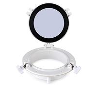 Rond pour Bateau, Fenêtre de hublots, hublots rond de 215mm d'éclairage hublots de fenêtre de trappe de yacht RV de ventilation