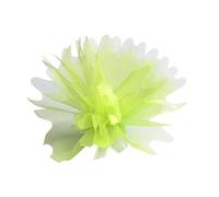 Rond pour dragées en tulle cristal - 23cm - anis clair - paquet de 25