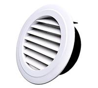 RondDiffuseur De Ventilation Climatiseur, D'Évent Évent De Soffite, Bouchons D'aération De Plomberie RV Capuchon De Remplacemen Convient Pour La Cuisine, La Salle De Bain(75mm(3iin))