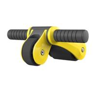 Ronde Ab, Roue abdominale pliable for exercices abdominaux(Yellow)
